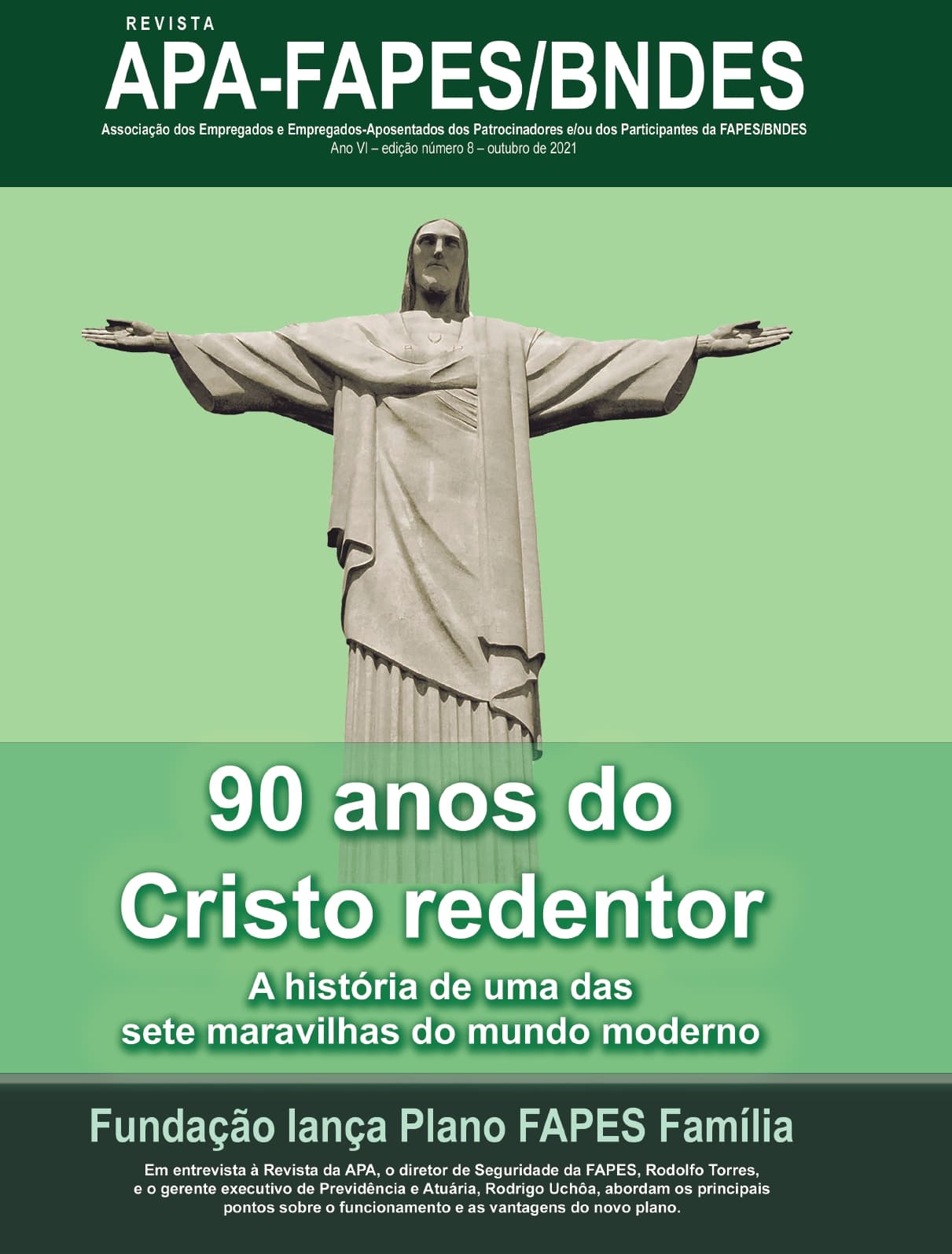 Capa da edição: Revista da APA — Ano 6